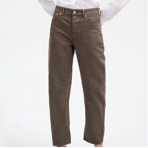 Madewell Darted Barrel Leg Jeans